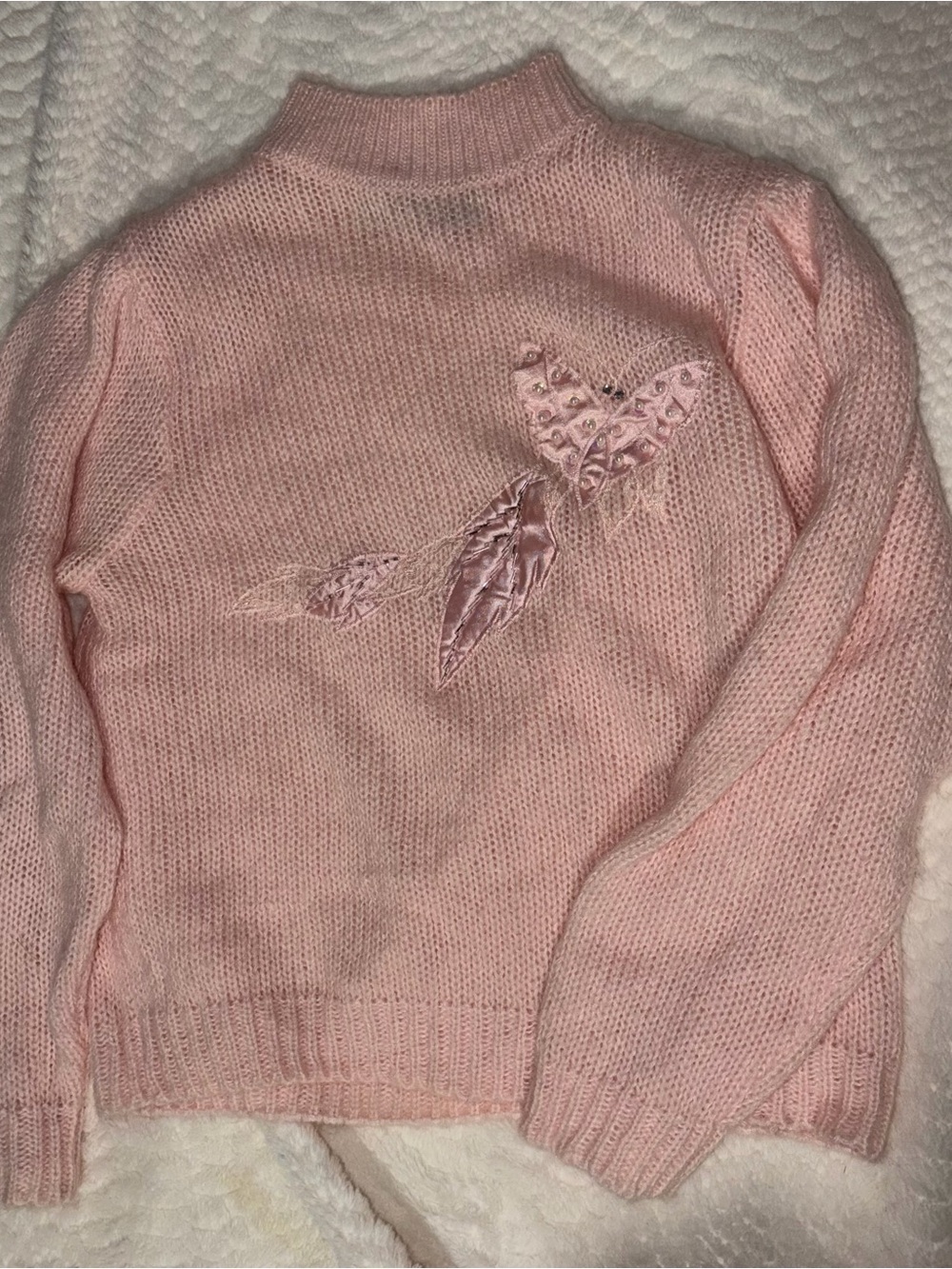 Vintage pink sweater